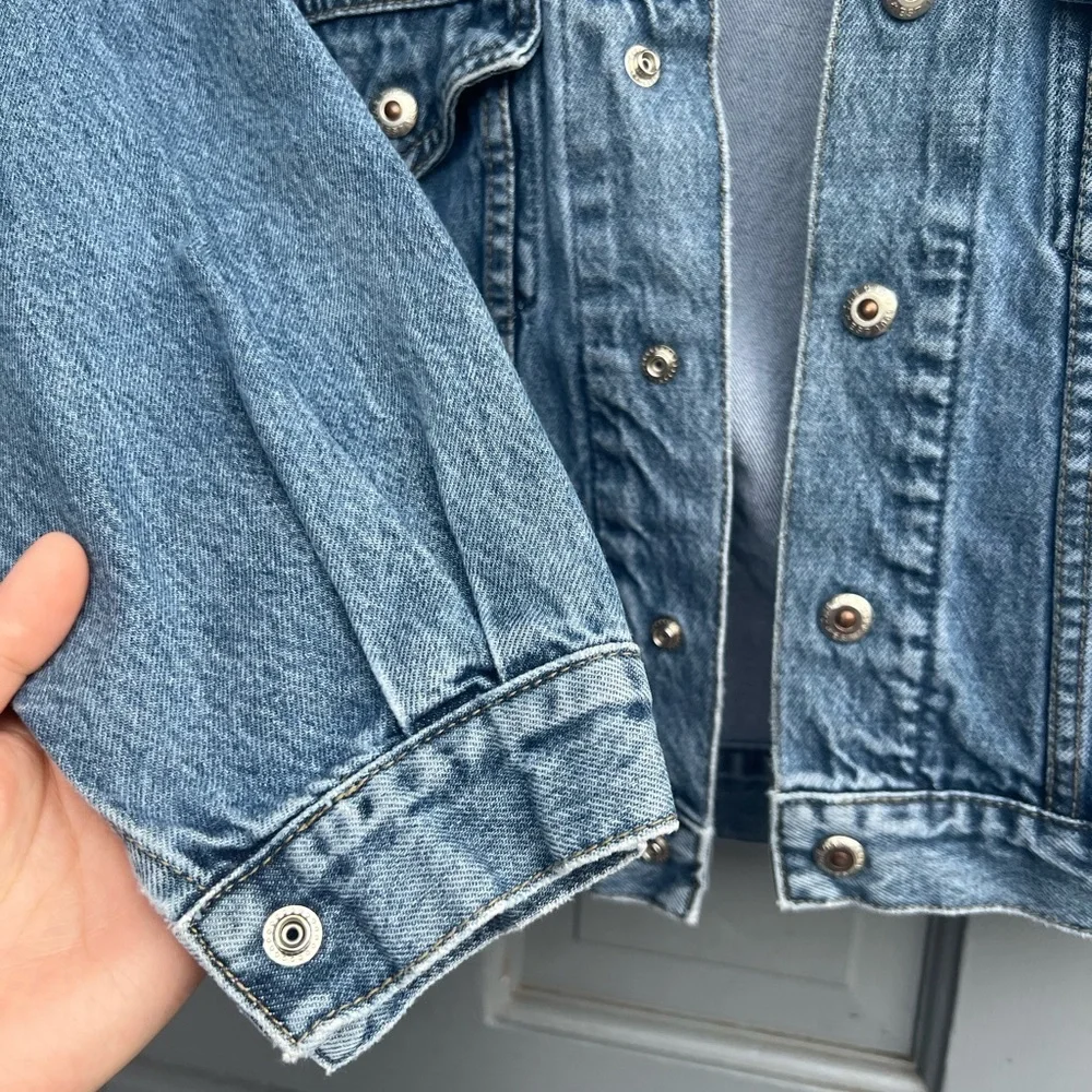 Vintage Kids Gap Blue‎ Denim Jacket size S, cotton